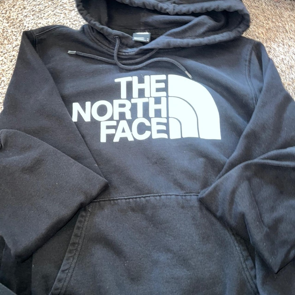 The North Face black hoodie Size M